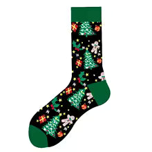 Cozy Christmas Fun Socks