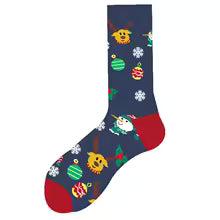 Cozy Christmas Fun Socks