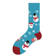 Cozy Christmas Fun Socks