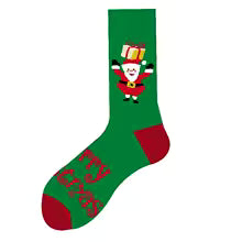 Cozy Christmas Fun Socks