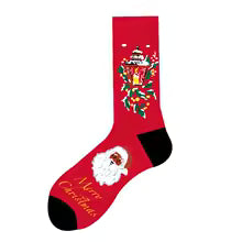 Cozy Christmas Fun Socks