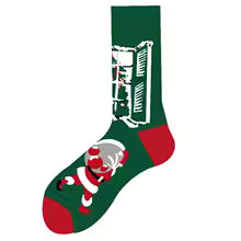 Cozy Christmas Fun Socks