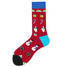 Cozy Christmas Fun Socks