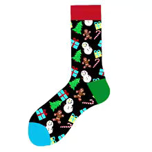 Cozy Christmas Fun Socks