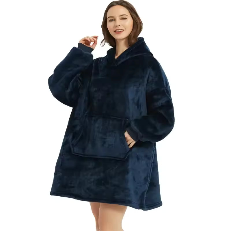 Cozy TV Blanket Hoodie