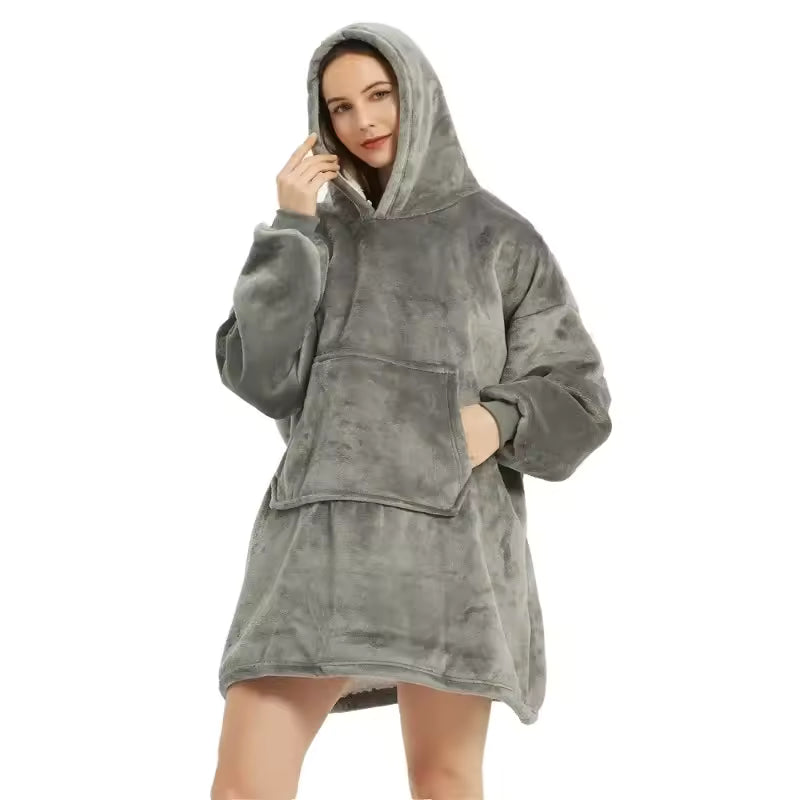 Cozy TV Blanket Hoodie