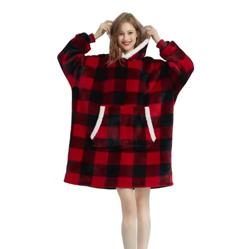 Cozy TV Blanket Hoodie