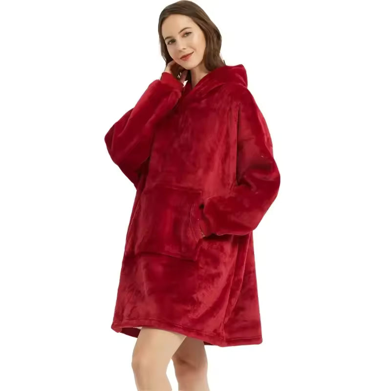 Cozy TV Blanket Hoodie