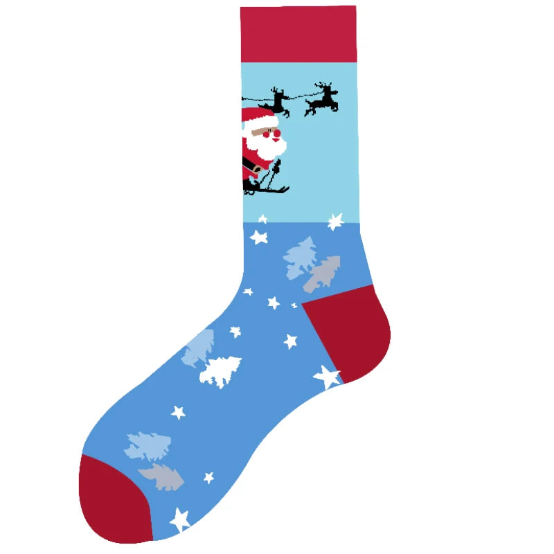 Cozy Christmas Fun Socks
