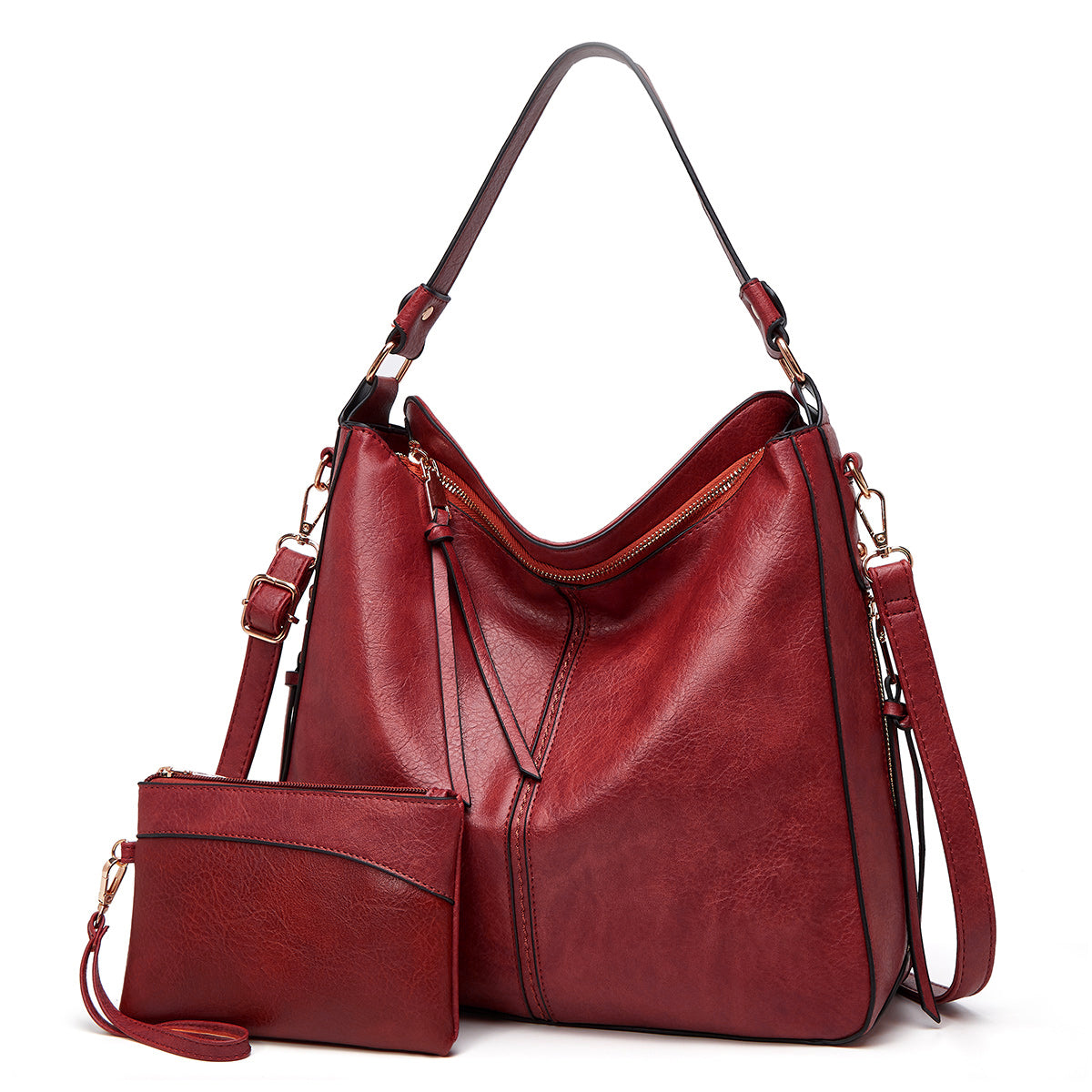 Chic Secure Leather Handbag