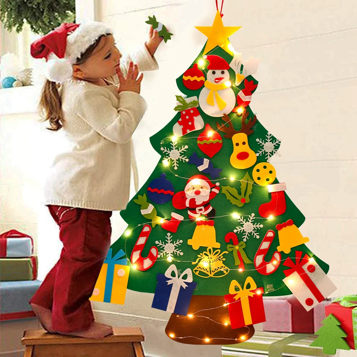 Festive Felt Tree Magic