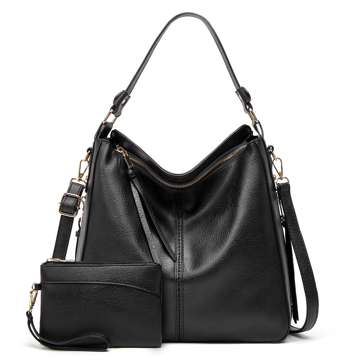 Chic Secure Leather Handbag