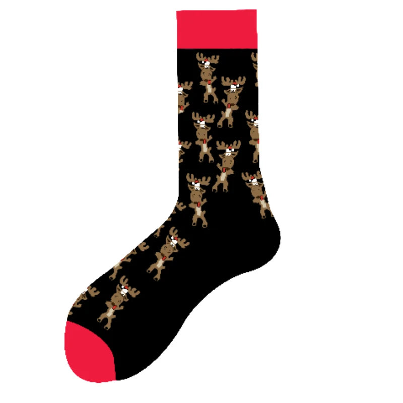 Cozy Christmas Fun Socks
