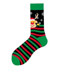 Cozy Christmas Fun Socks