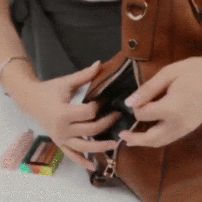 Chic Secure Leather Handbag